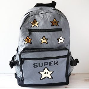 27 Cricut Gift Ideas That Take 1 Hour Or Less To Make: Super Star Backpack From Artsy Fartsy Mama