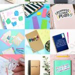 We're sharing 15 free svg cut files for your planner so that you can get 2020 planning underway! Whether you use a bullet journal, a Happy Planner or an Erin Condren Life Planner you are going to love these free cut files! #SVGFiles #Planner #CutFiles #HappyPlanner