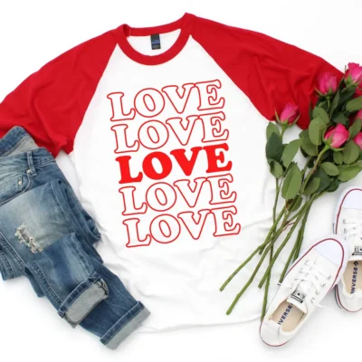 Love (x5) SVG FIle From Happiness is Homemade