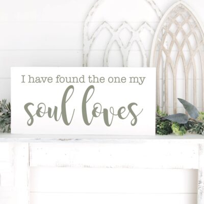 I Have Found the One My Soul Loves SVG File From Everyday Party Magazine