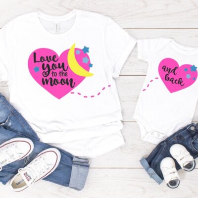 Love You to the Moon SVG File From Pattern Revolution