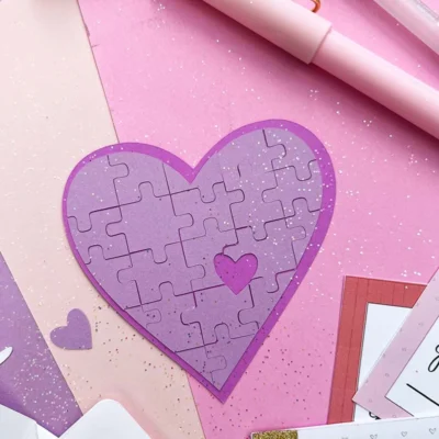 Pieces Of My Heart Puzzle SVG File From 100 Directions