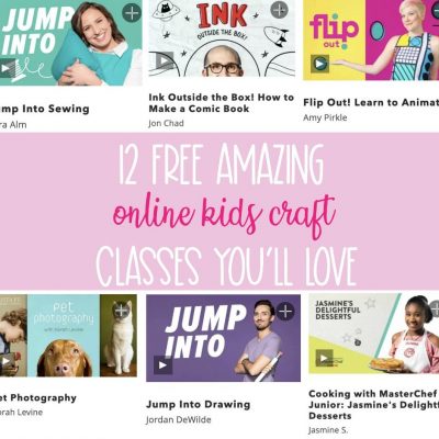 12 Free Amazing Online Kids Craft Classes You’ll Love 3