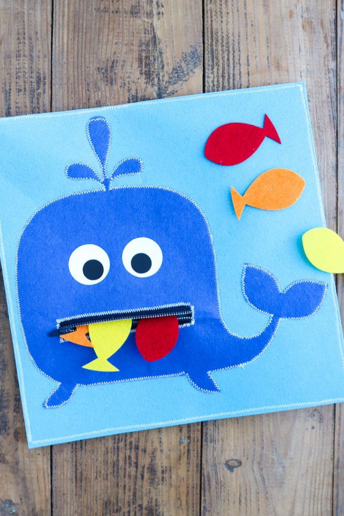 Make a busy book toddler activity page using your Cricut Maker. 