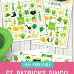 Let the St. Patty's Day fun begin with our free St. Patrick's Day Bingo printable! Perfect for classrooms, parties or fun with your kids! A fun St. Patrick's Day activity for family fun night!