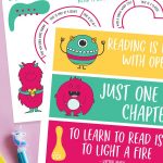 Keep kids entertained during break with our free reading challenge printable! Two design to choose from, one monster reading challenge that is perfect for kids, and one bingo style reading challenge printable that is perfect for teens and tweens. A great educational tool for all ages. #Printable #Quarantine #SpringBreak #Activities #KidsActivities #Printables
