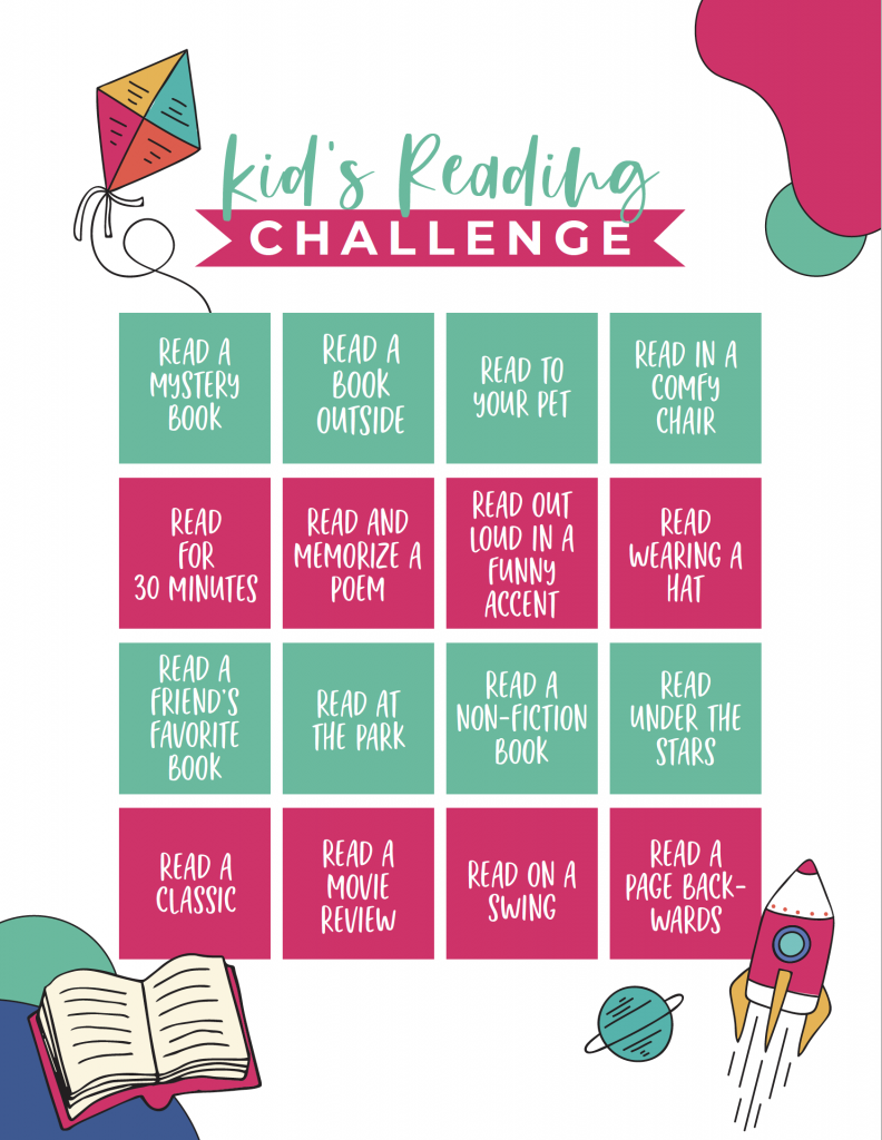 Free Reading Challenge Printable 2 Designs To Choose From