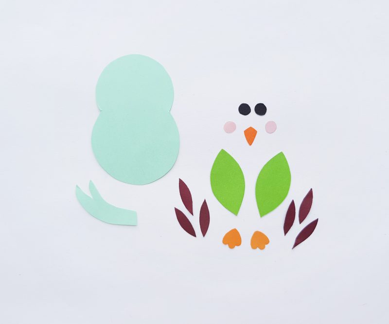 Spring Bird Bookmark Step By Step Instructions