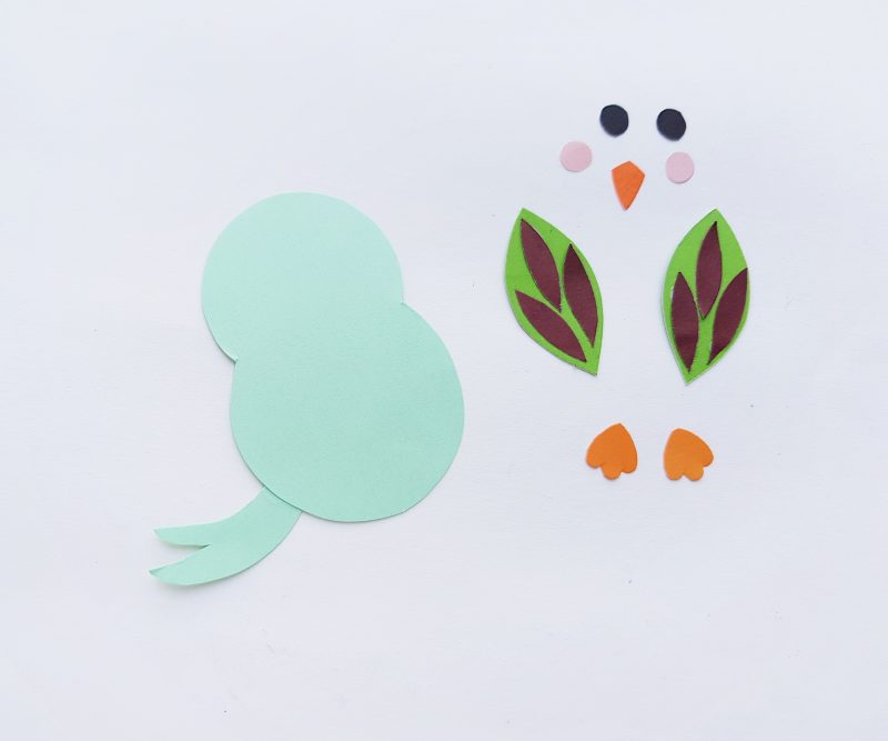 Spring Bird Bookmark Step By Step Instructions