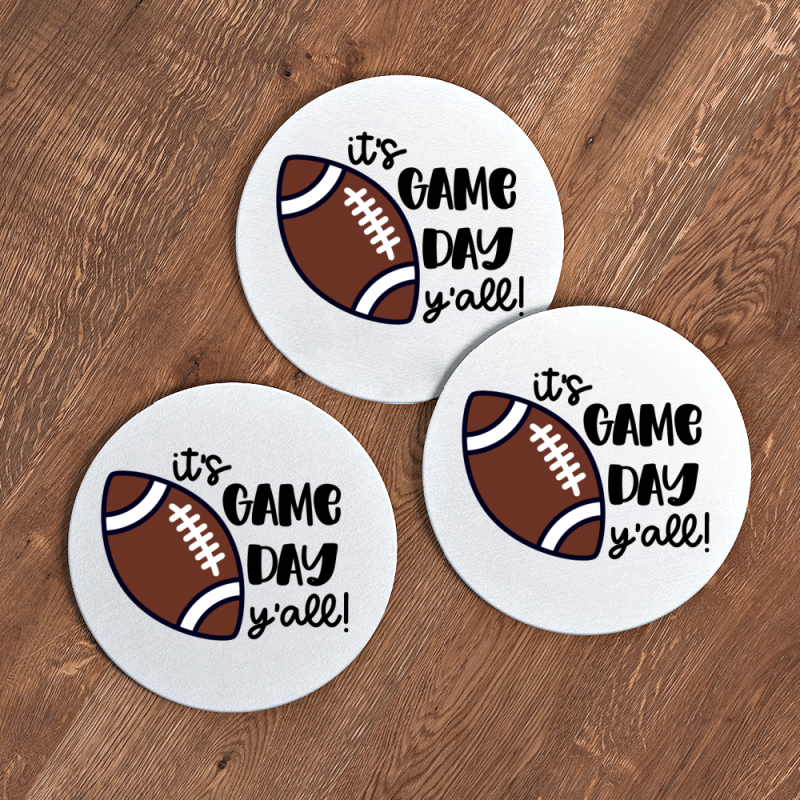 Make fun football crafts for the Super Bowl or game day using 14 free football svgs! Cut the files using your Cricut or Silhouette! #CricutMaker #CricutMade #CricutCreated #Silhouette #SilhouetteCameo #Football #CutFiles #SVGFiles #FootballCrafts #Superbowl #HighSchoolFootball