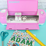 Send your kids back to school in style with a super fun 10 minute DIY project! This Cricut Infusible Ink Pencil Pouch is so easy to make with your Cricut Maker or Cricut Explore! Customize it with your child's favorite pattern of Infusible Ink and their name for a handmade back to school supply they'll love! #Cricut #InfusibleInk #BackToSchool #DIYBackToSchool #PencilPouch #handmade #DIYSchoolSupplies #CricutMade #CricutCreated #CricutCrafts