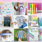 Homeschooling this year? We're sharing 13 homeschool ideas you can make with your Cricut Maker, Cricut Explore or Cricut Joy. Fun and easy personalized projects your kids will love! #BackToSchool #homeschool #Cricut #CricutMade #CricutCreated #CricutCrafts #DIY #Crafts