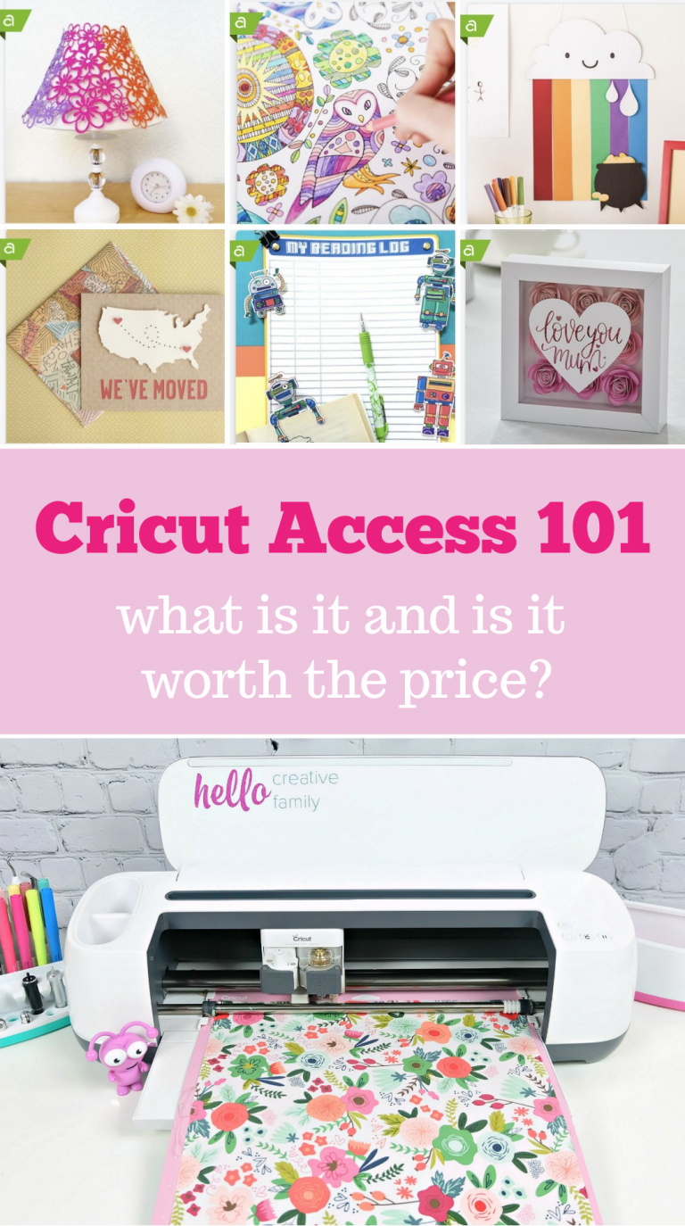 Cricut Access 101- Is Cricut Access Worth The Price?