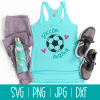 Shout it loud and proud Soccer Mama! Use this fun cut file with your Cricut or Silhouette for DIY shirts, mugs, bags, minivan decals and more! #SVGCutFile #SVG #CutFile #Soccer #SoccerMom #Cricut #Silhouette