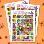 This free Halloween Activities Calendar printable is packed full of 31 days of Halloween Fun! From Halloween science experiments to pumpkin pancakes to spooky flashlight tag we've got your Halloween Bucket List covered with a ton of family fun! #BucketList #Halloween #Printable #HalloweenActivities #FreePrintable #halloweenparty #october #calendar