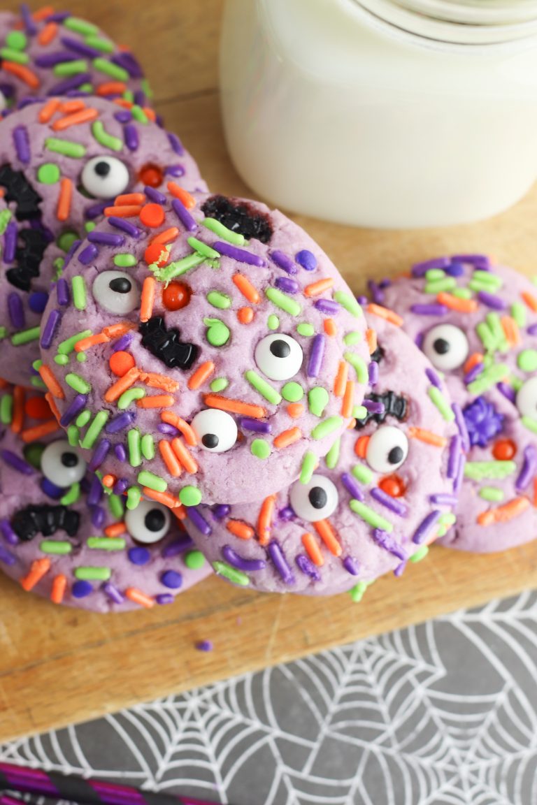 Easy Monster Mash Halloween Sugar Cookie Recipe
