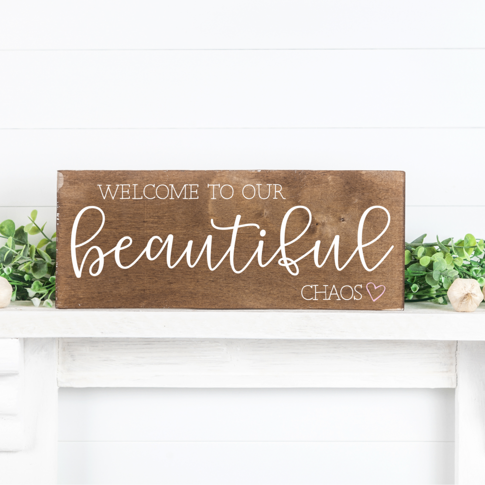 farmhouse svg,this is our beautiful chaos svg silhouette,farmhouse sign svg Beautiful Chaos Svg,cricut home sign svg welcome svg