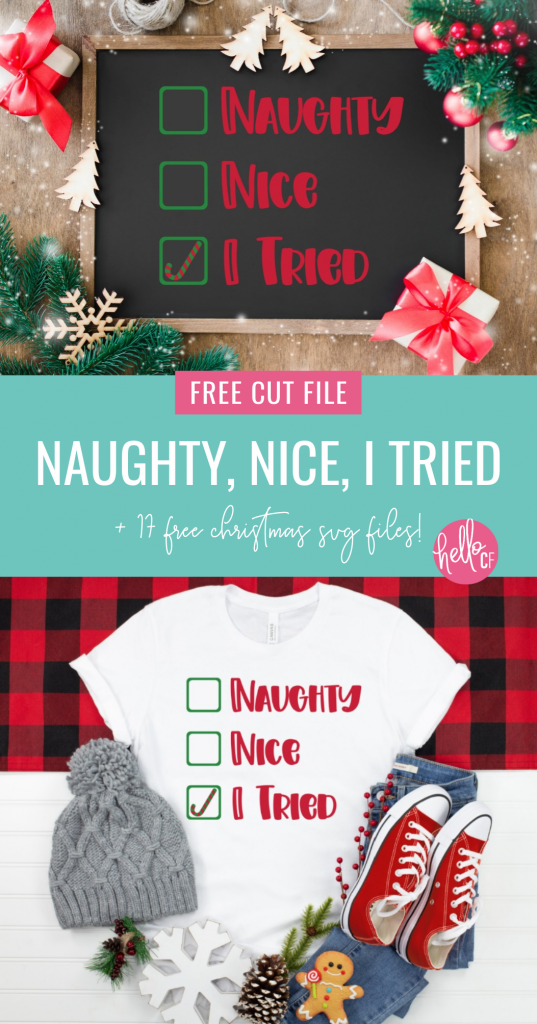 They are the naughty ones SVG Funny Xmas svg Xmas silhouette Christmas cut file Christmas cricut Santa svg Funny digital cut file
