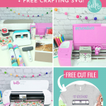 Do you love crafting? We do too! Have you ever wondered "What Is A Cricut Cutting Machine?" Be prepared to have your crafting and DIY life changed forever in this ultimate Cricut guide! We're answering all of your Cricut questions about what is a Cricut Maker, Cricut Explore Air 2 and Cricut Joy and we're also sharing a free craft SVG that says "I'd Rather Be Crafting" and has a drawing of a Cricut.