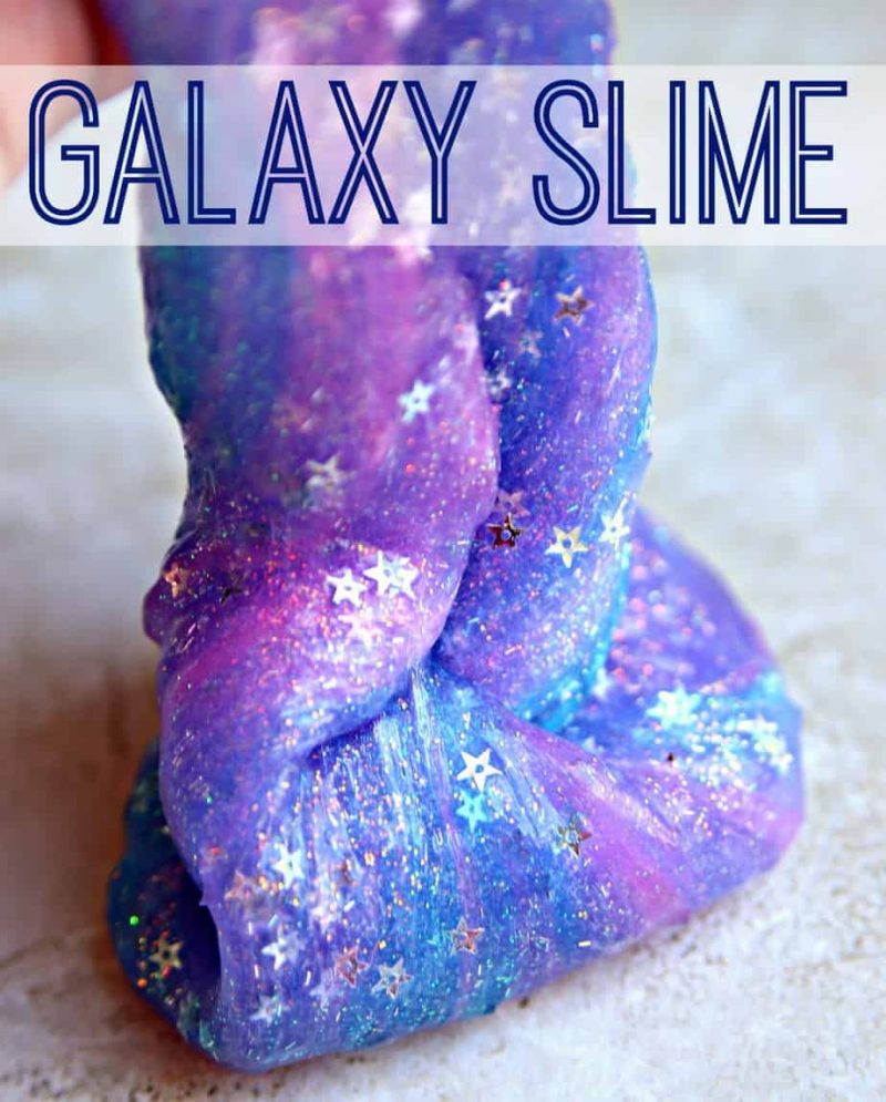 DIY Galaxy Slime