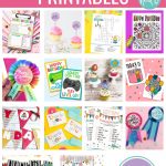 Make birthday planning easy with 14 free birthday printables! We've got you covered with everything from birthday activity sheets, to birthday banners and cupcake toppers! Download them all for a ton of birthday fun!&nbsp;