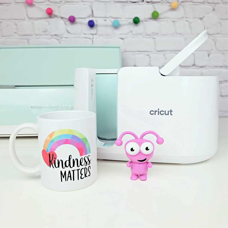 Kindness Matters Mug made with the Cricut Easy Press