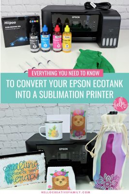 How To Convert An Epson EcoTank Printer Into A Sublimation Printer