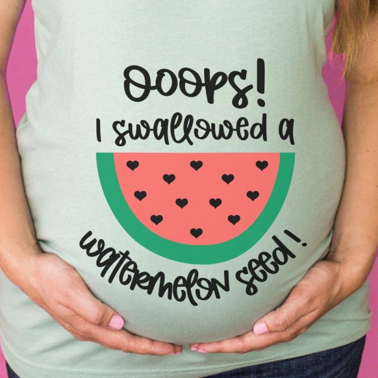 Watermelon Pregnancy SVG + 11 Free Summer Cut Files