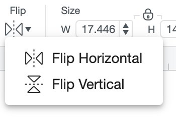 Flip button