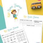 Whether you are planning a family road trip across the USA, a vacation to a foreign country or a staycation in your own state or province you are going to love this free kids travel journal printable! Help your kids chronicle family vacations and create memories that will last forever with this fun and easy to fill out kids travel diary!