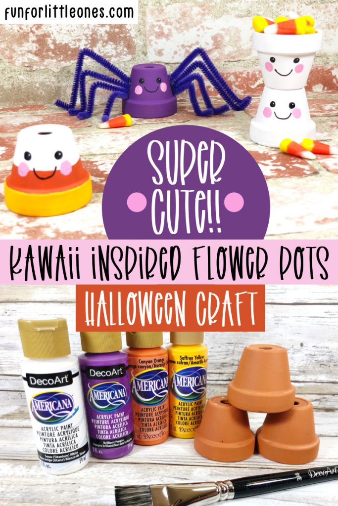 Halloween Kawaii Flowerpots
