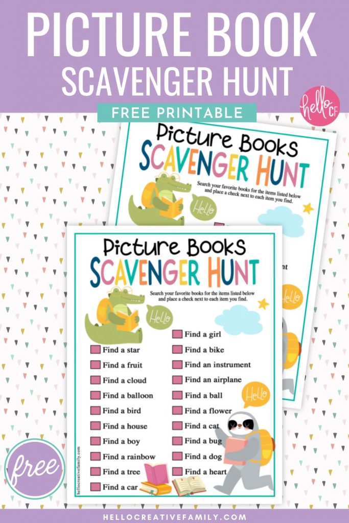 Parents, elementary school teachers and young readers alike are going to love this free picture book scavenger hunt printable! Get kids diving into their favorite books and hunting the pages for animals, modes of transportation, household objects and more with this fun, engaging and colorful free printable. Also includes tips for raising a reader from a former children's book publicist!