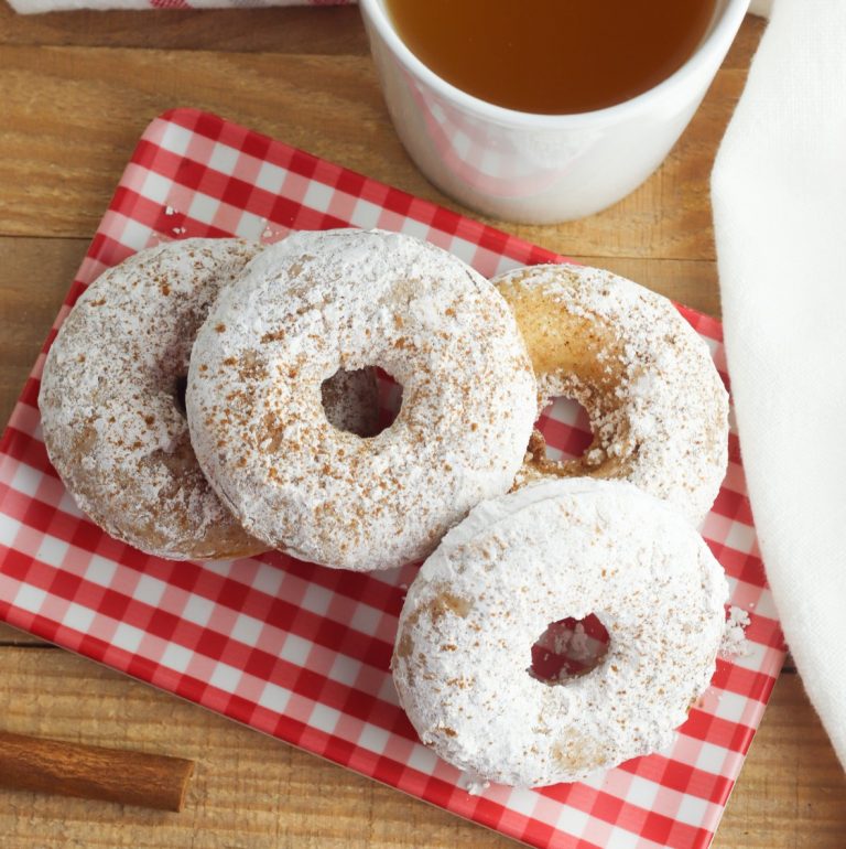 30 Minute Baked Apple Cider Donuts Recipe