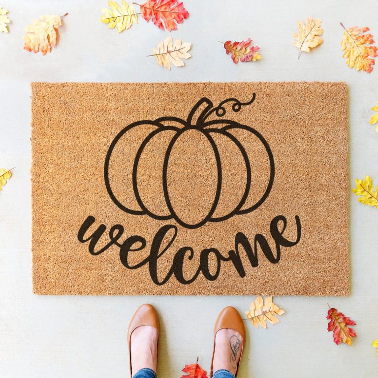 Welcome Pumpkin SVG + 11 Fall Sign Cut Files