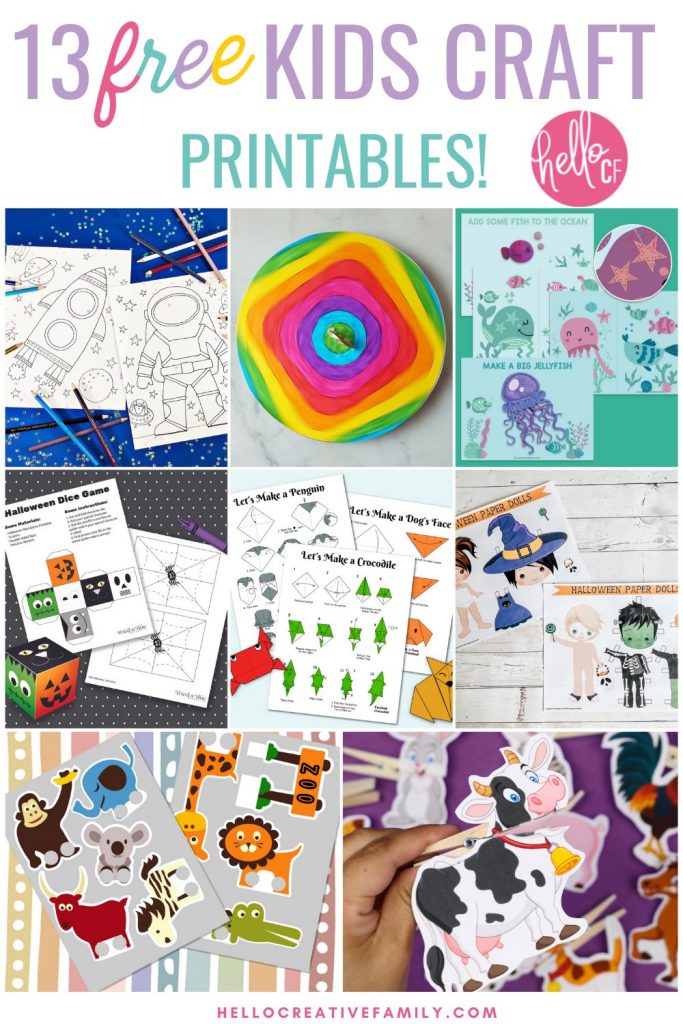 Looking for some great rainy day activities? We've got you covered with 8 printable crafts for kids including ocean sewing cards and printable play dough mats that you can laminate. Perfect for indoor activities for creative kids!