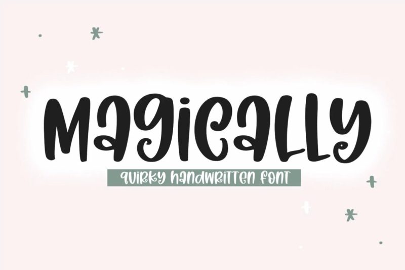 Magically Font from KA Designs perfect for Cricut crafts