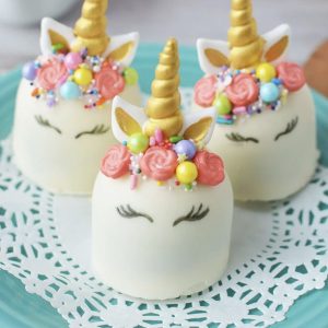 Unicorn Hot Chocolate Bombs from A Magical Mess