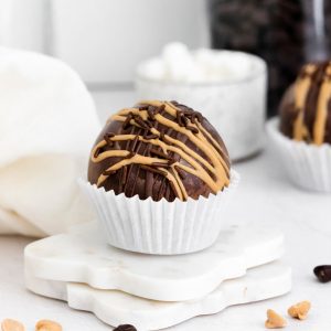 Peanut Butter Hot Cocoa Bombs from My Heavenly Recipes