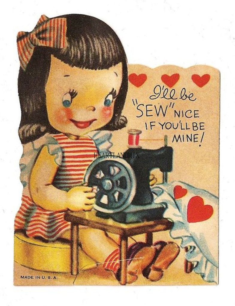 I'll Be Sew Nice If You'll Be Mine Printable Valentine From Heartland Mix