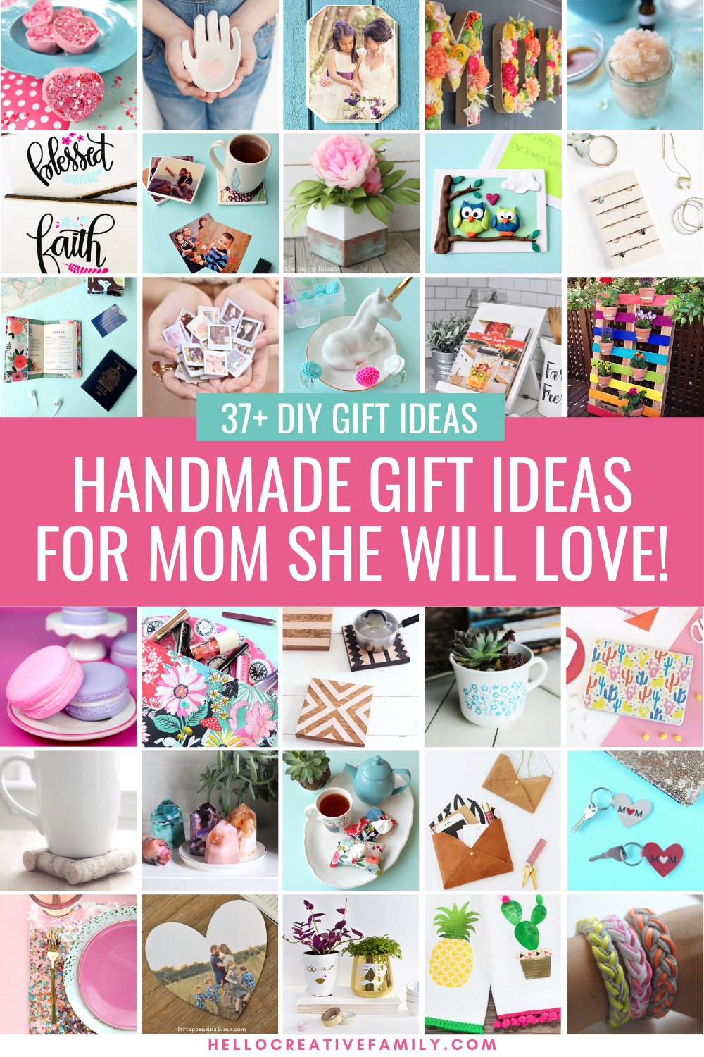 37 Handmade Gift Ideas For Mom That