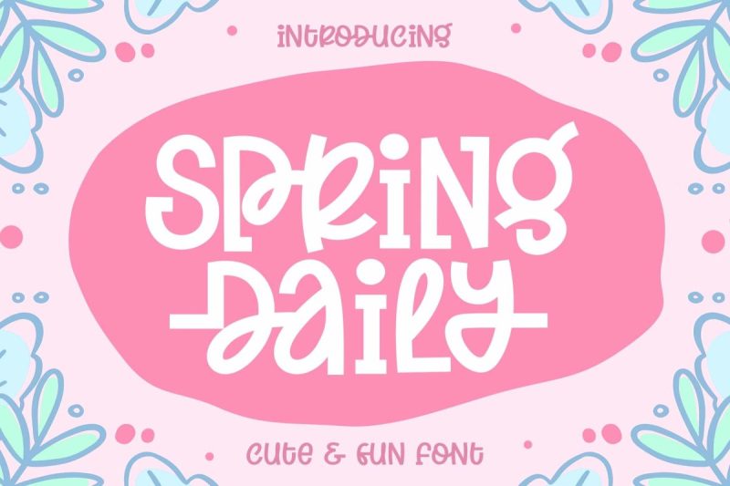 Spring-Daily-Font