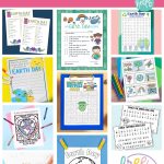 Earth Day is on April 22 and we have 10 free Earth Day printables to help you celebrate. There's a scavenger hunt, word search, maze and even an Earth Day pledge. Great for learning about Earth Day in school, homeschooling or just for fun at home!