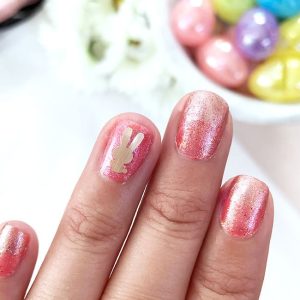 Bunny Nail Decals From 100 Directions