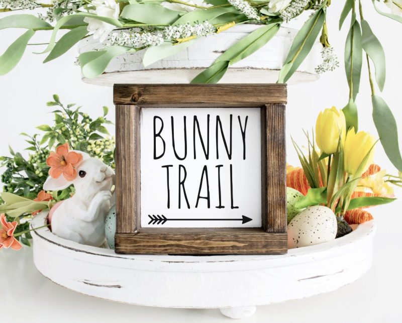 Bunny Trail SVG From Kara Creates