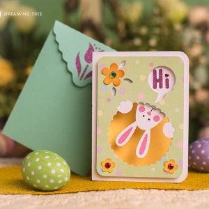 Easter Bunny Card From Dreaming Tree
