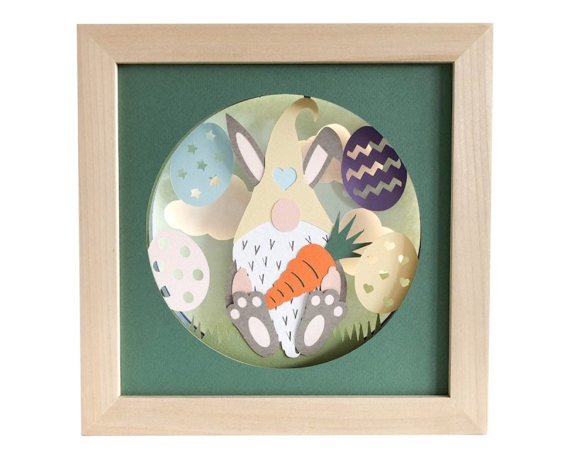 Easter Bunny Gnome Layered SVG From Sea Salt And Samphire