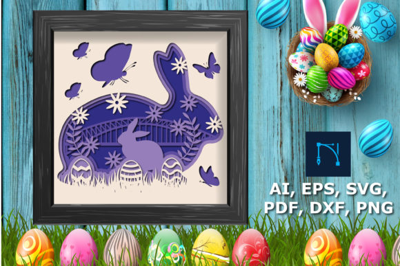 Easter Shadow Box SVG From NGISED