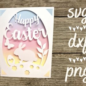 Happy Easter Card SVG From Bright Stars Crafts