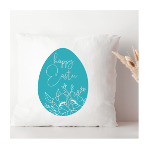 Happy Easter Easter Egg Pillow SVG From Crafting In The Rain