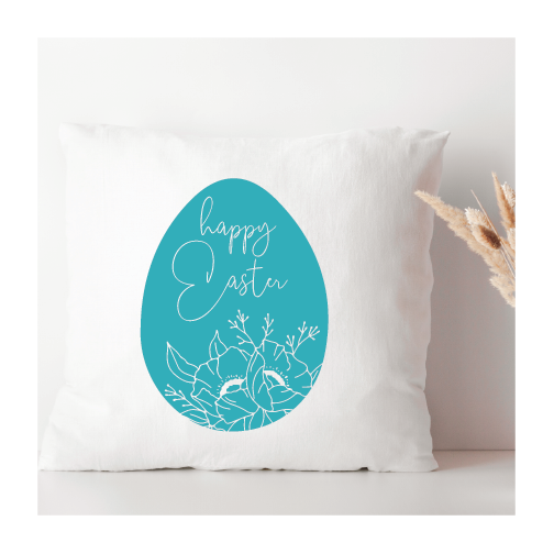 Happy Easter Easter Egg Pillow SVG From Crafting In The Rain
